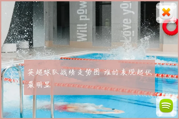 英超球队战绩走势图 谁的表现起伏最明显