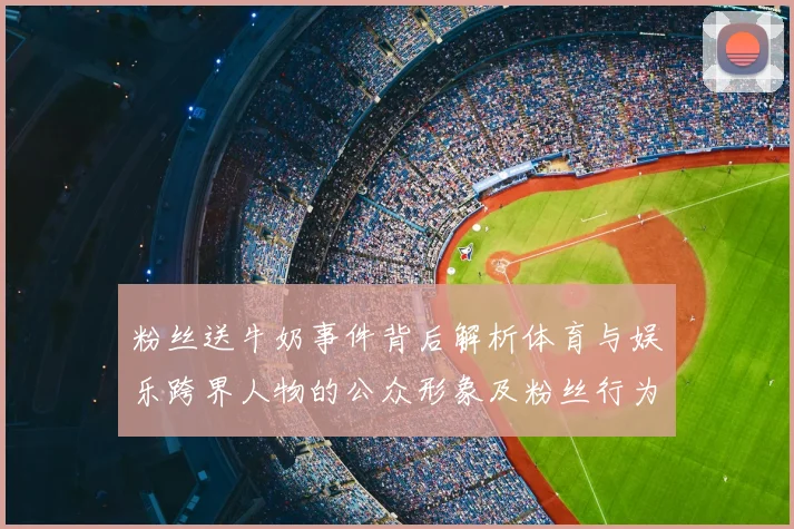 粉丝送牛奶事件背后解析体育与娱乐跨界人物的公众形象及粉丝行为影响